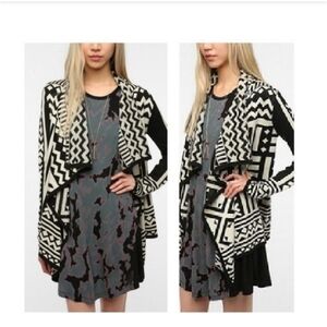 Urban Outfitters Staring at Stars knit waterfall cardigan size XS